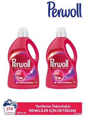 Sıvı Deterjan Yenileme Renkli 2.97L 2'li Set (Toplam 5.94L) – Canlı Renkler İçin Temizlik Image 0