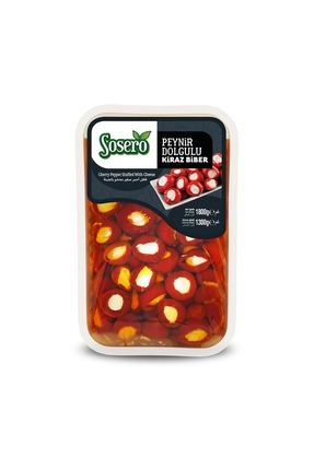 Peynir Dolgulu Kiraz Biber 1300 gr Tabak Image 0