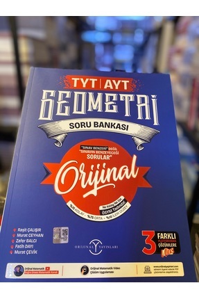 ORJİNAL TYT AYT GEOMETRİ SORU BANKASI GÜNCEL 2025 Image 0