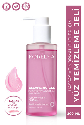 Kuru, Karma, Normal Ciltler Için Temizleme Jeli 200 ml Image 0