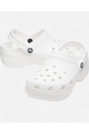 Classic Platform Clog W Kadın Beyaz Terlik 206750100 Image 3