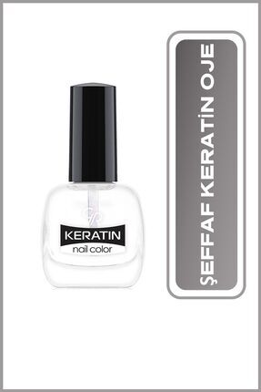 Keratin Nail Color Clear Keratin Oje 10,5 ml Image 0