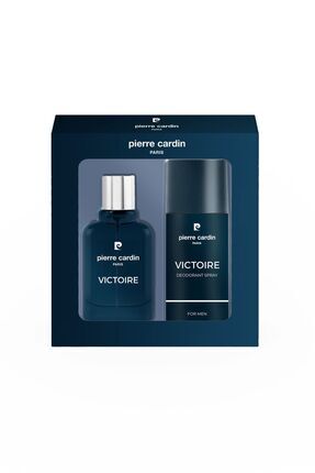 Victoire EDP Erkek Parfüm 50 ml & Deodorant 150 ml Set| Aromatik Fresh | Limon, Elma, Nane, Vetiver Image 0