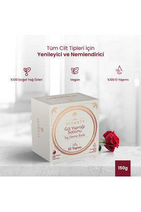 Taş Dövme Sabun Gül Yaprağı * 150 gr Image 0