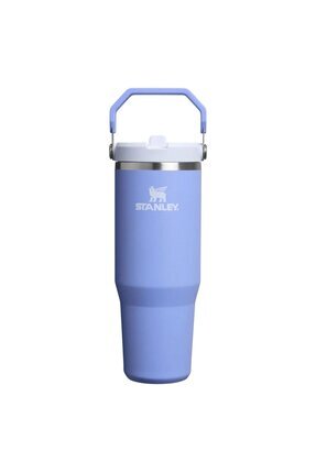 The IceFlow Flip Straw 2.0 Tumbler 0.89L / 30oz Hydrangea Termos Image 0