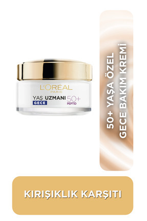 Yaş Uzmanı Kırışıklık Karşıtı Yenileyici Gece Kremi 50 ml Image 0