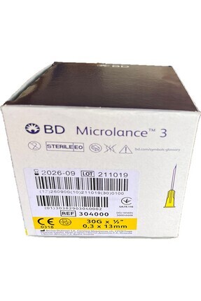 Microlance 30g Mezoterapi Iğnesi 100'lü Image 0