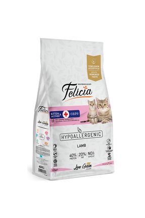 12 Kg Kuzulu Az Tahıllı Yavru Kedi Maması HypoAllergenic Kedi Maması Image 0