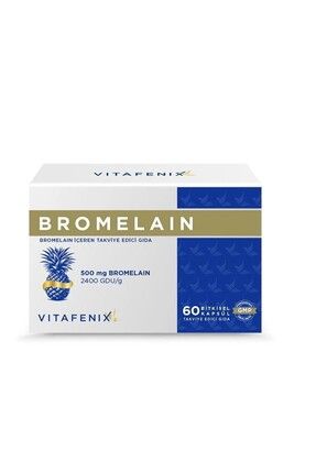 Bromelain 500mg 60 Kapsül Image 0