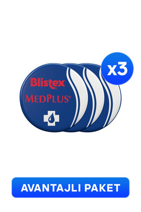 Medplus Jar - Kuruyan Ve Çatlayan Dudaklar Için Yoğun Bakım Dudak Kremi X3 Image 0