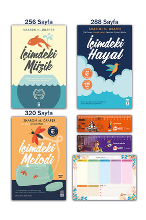 İçimdeki Melodi - Içimdeki Hayal - Içimdeki Müzik Haftalık Planlayıcı Set 3 Kitap - Sharon M. Draper Image 0