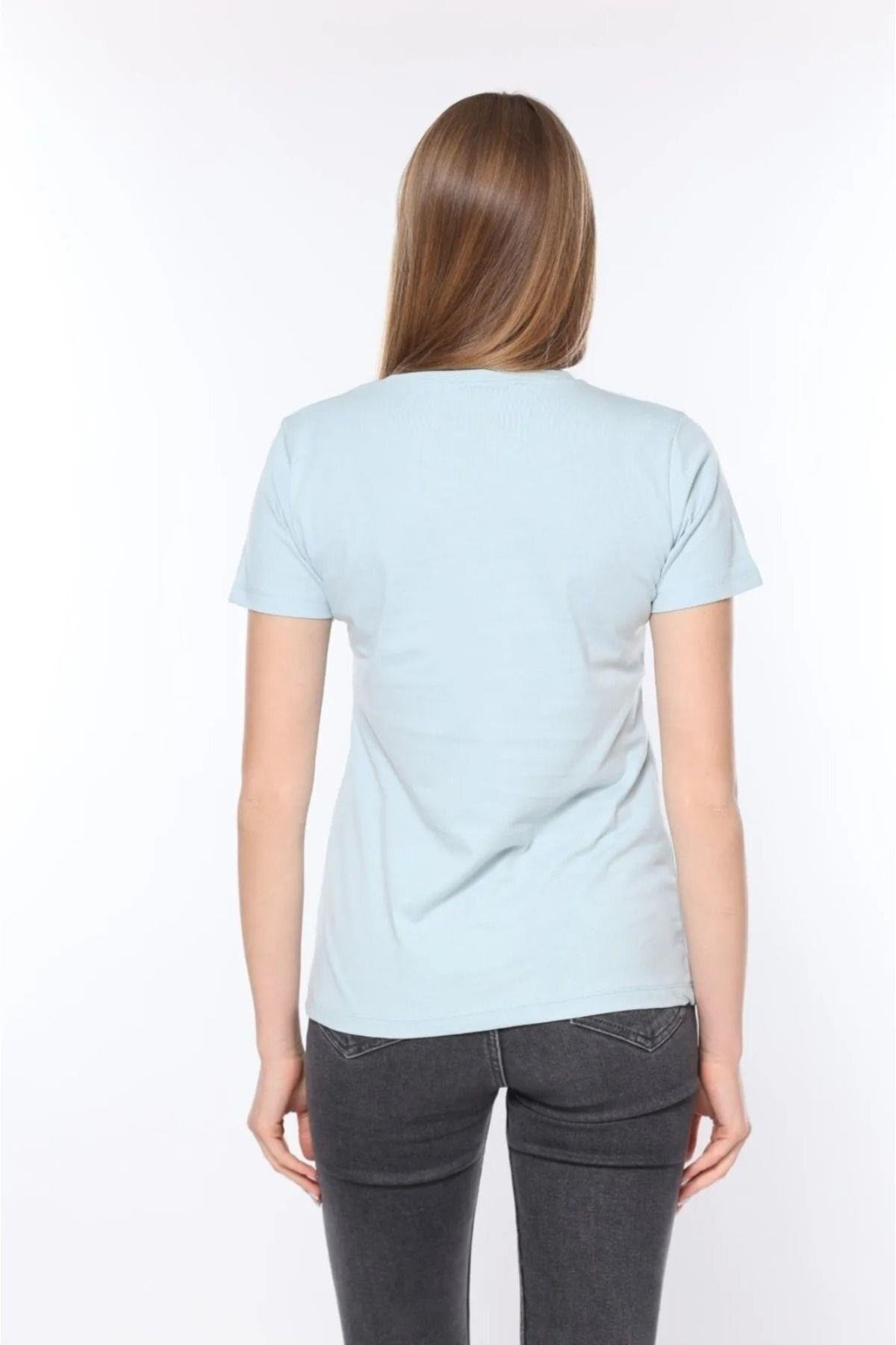 تی شرت پایه زنانه یقه V با کیفیت فوق العاده 100% پنبه تی شرت نخی شانه دار بافتنی