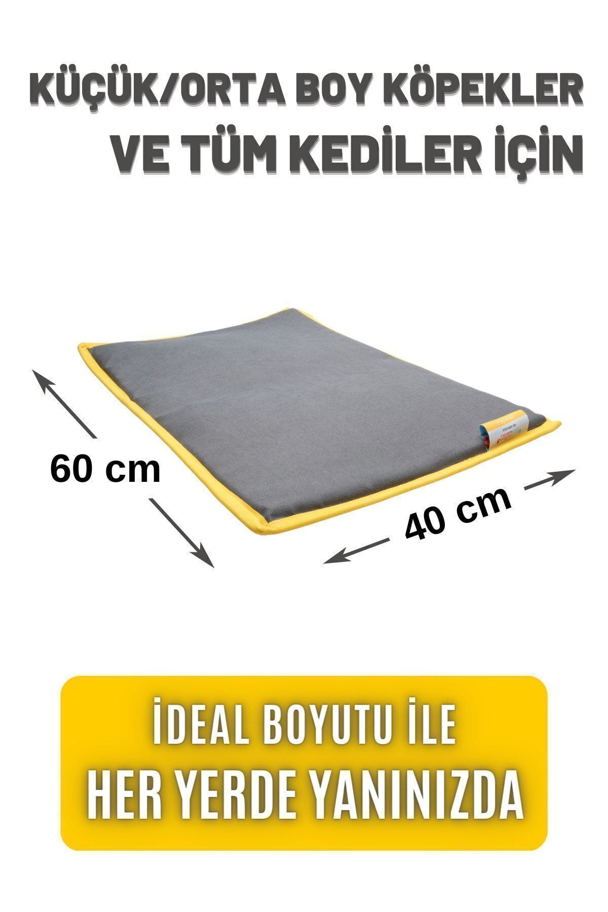 سرین (60X40CM) - تشک 4 فصل گربه / سگ، تشک بالشتکی که می تواند گرم یا سرد استفاده شود