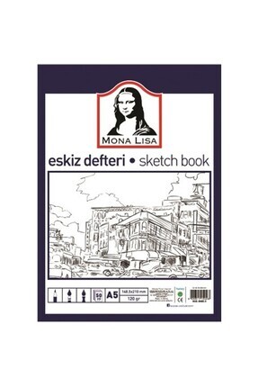 Eskiz Defteri (Sketch Book) A5 120 G 50 Yp / BN05-5 Image 0