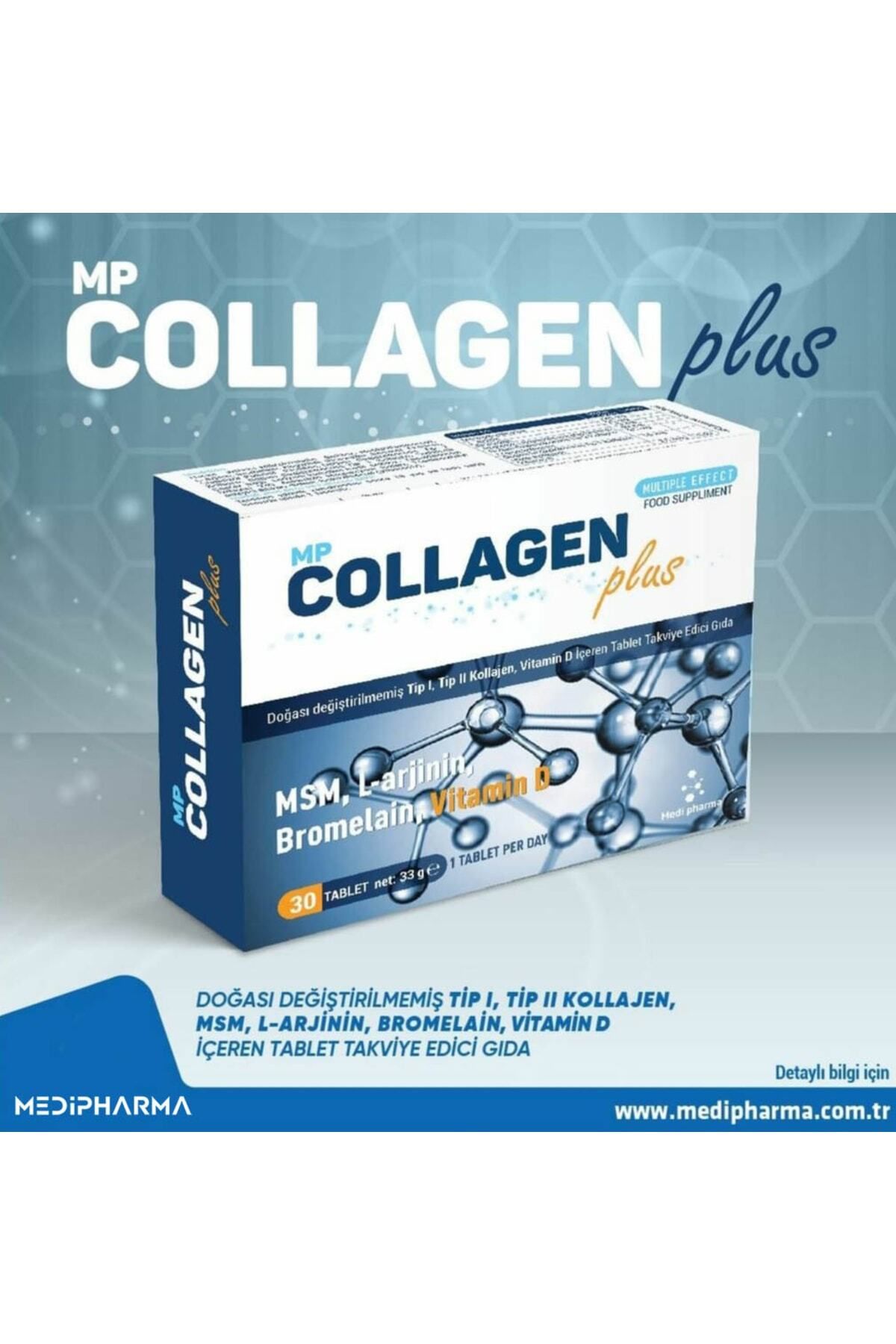 قرص Mp Collagen Plus 30