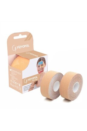 Profesyonel Beauty Face Tape,2x5Cmx5 Mt Yüz Kinezyo Tape Bandı Image 0