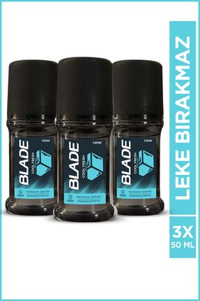 Cool Fresh Erkek Roll On 3x50 ml Leke Bırakmaz Image 0