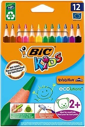Evolution Üçgen jumbo Boya Kalemi 12 Renk 1632 Image 0