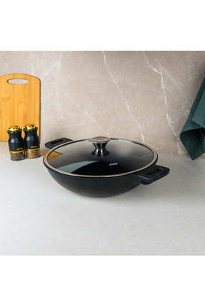 Paris Wok Tencere Siyah 32 Cm Image 0
