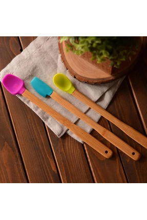 Zolly 3 Parça Uzun Spatula Seti Image 0