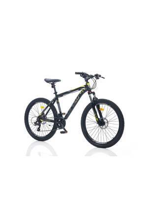 FELİX 1.3 ERKEK DAĞ BİSİKLETİ 460H HD 29 JANT 21 VİTES SİYAH SARI GRİ Image 0