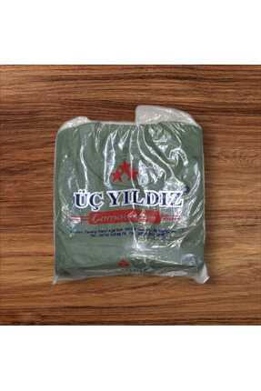 ÜÇ YILDIZ RENKLİ HAKİ ASKERİ FANİLA Image 0