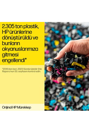 652 Siyah ve Renkli Kartuş Seti (F6V24AE, F6V25AE) Image 6