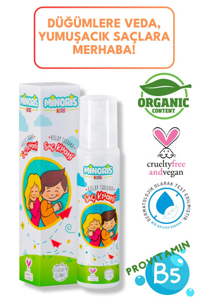 Kids Çocuklar Için Tamamen Doğal Kolay Tarama Saç Kremi 200 Ml Image 0