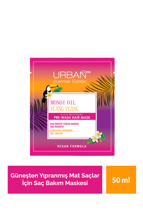 Monoi Oil & Ylang Ylang Güneşten Yıpranmış Mat Saçlara Özel Duş Öncesi Saç Bakım Maskesi-50 ml Image 0
