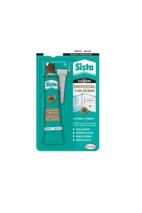 SİSTA ÜNİVERSAL SİLİKON BEYAZ 50G BLİSTER TR Image 0