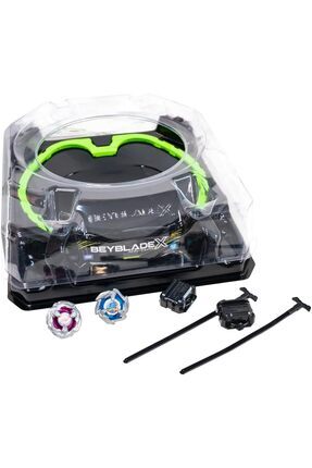 Takara Tomy Beyblade X Xtreme Battle Set – Arena, 2 Beyblade, 2 Fırlatıcı, 8+ Yaş, Orijinal Image 0