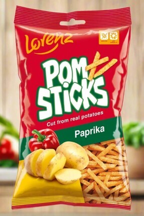 Paprika Çubuk Patates Cipsi 85 Gr – Baharatlı Çıtır Keyfin Taze Hali Image 0