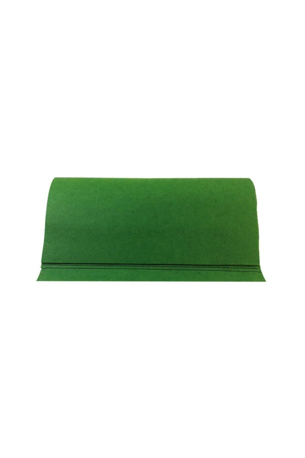 toptankece Çimen Yeşili Ince Yumuşak Keçe 42x50 Cm Hobi Keçe
