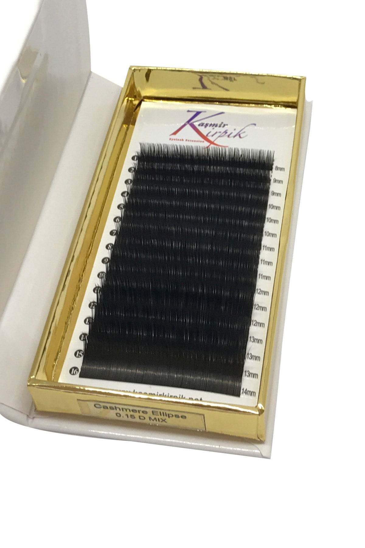 KAŞMİR KİRPİK Luxury Series D Kıvrım 015 Mm Mix Boy Kirpik