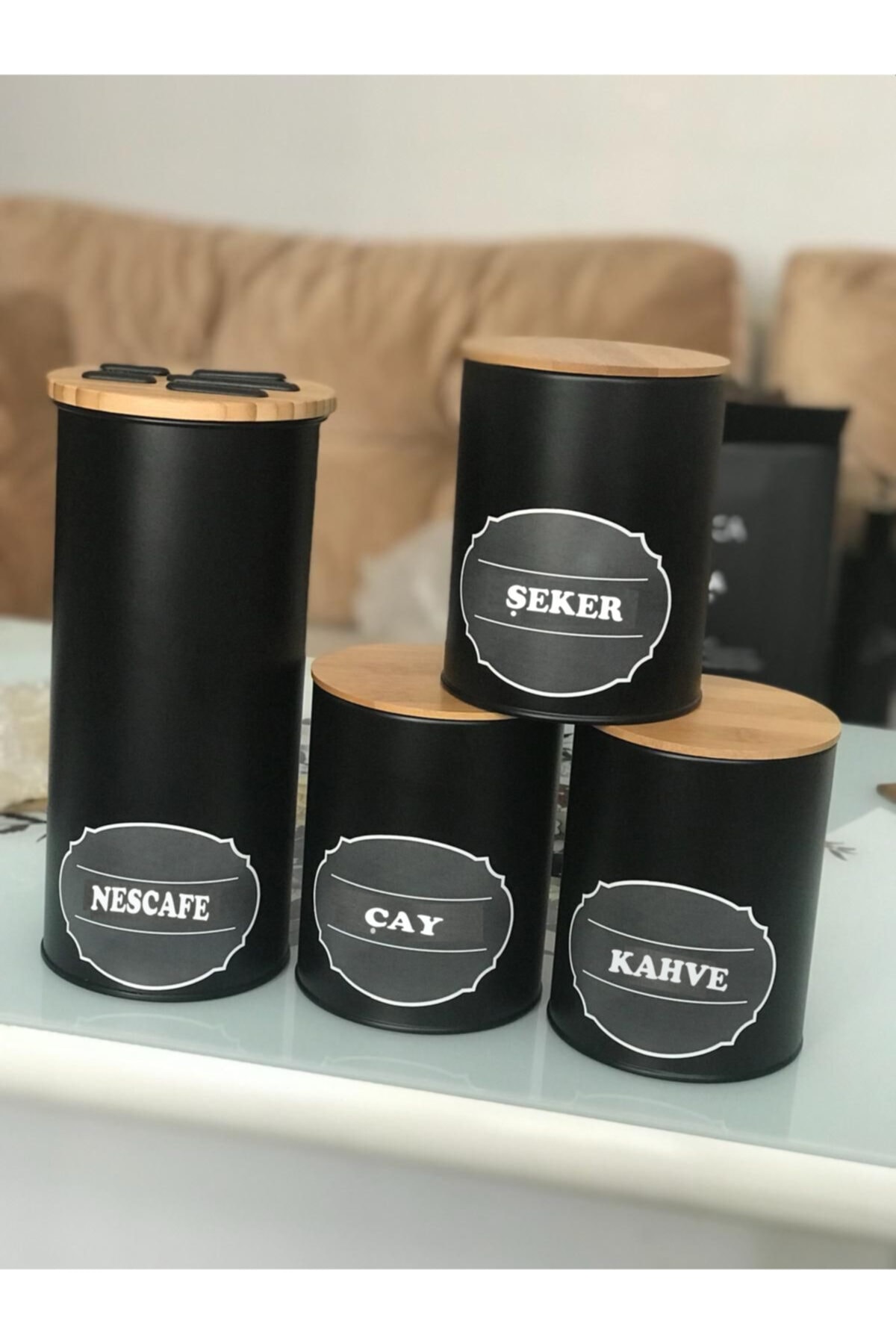 Ev Aşkı Kavanoz Sticker Seti