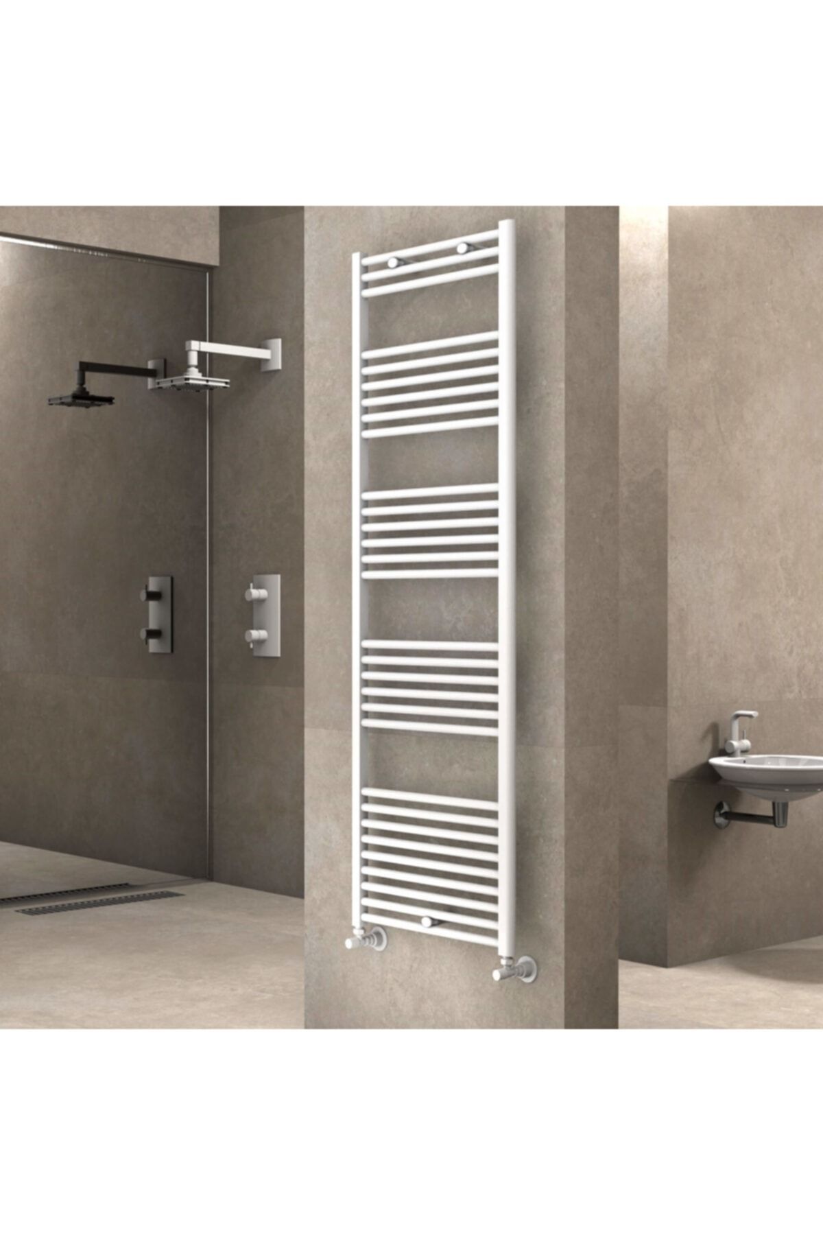 Radiva Banyo Ve Mutfak Için Havlupan 600x1800 Düz Beyaz