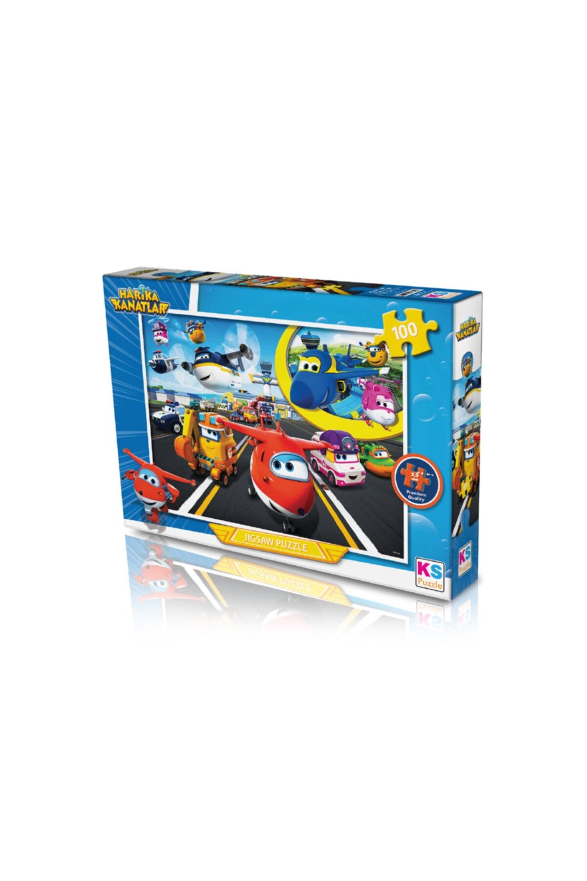 Ks Games Harika Kanatlar 100 Parça Çocuk Puzzle Eğlenceli Eğitici Çocuk Yapboz
