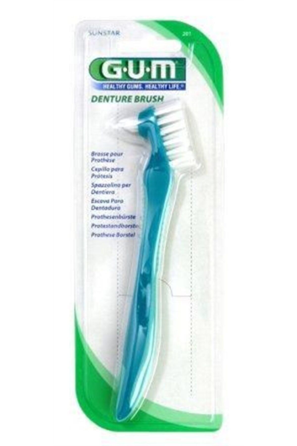 GUM G.u.m 201mj Protez Diş Fırçası