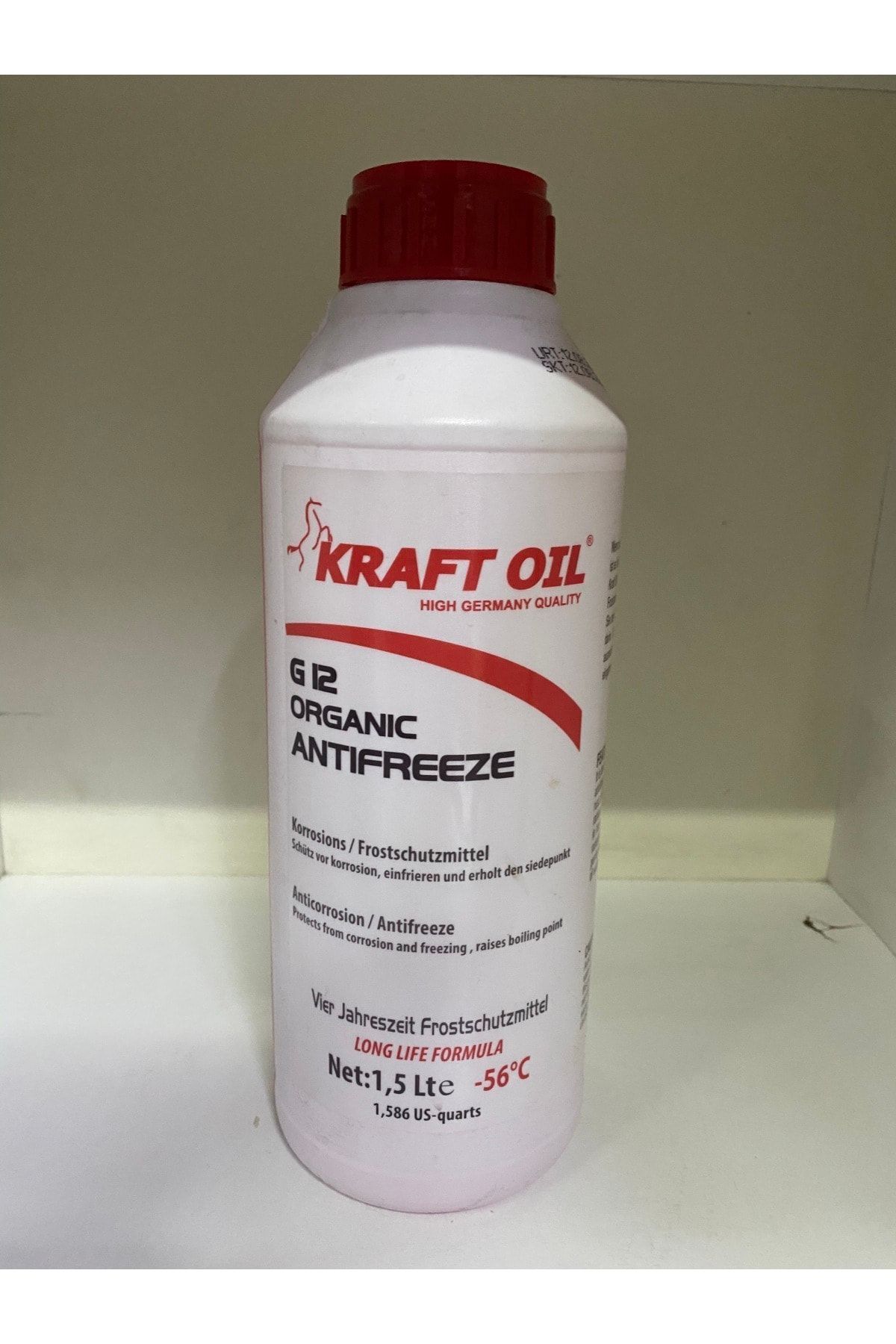 Kraft Kırmızı Antifriz -56 Derece 1.5 Le