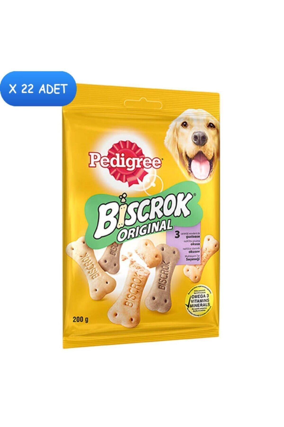 Pedigree Biscrok Multi Mix Köpek Ödül Bisküvisi 200 Gr (22 Adet)