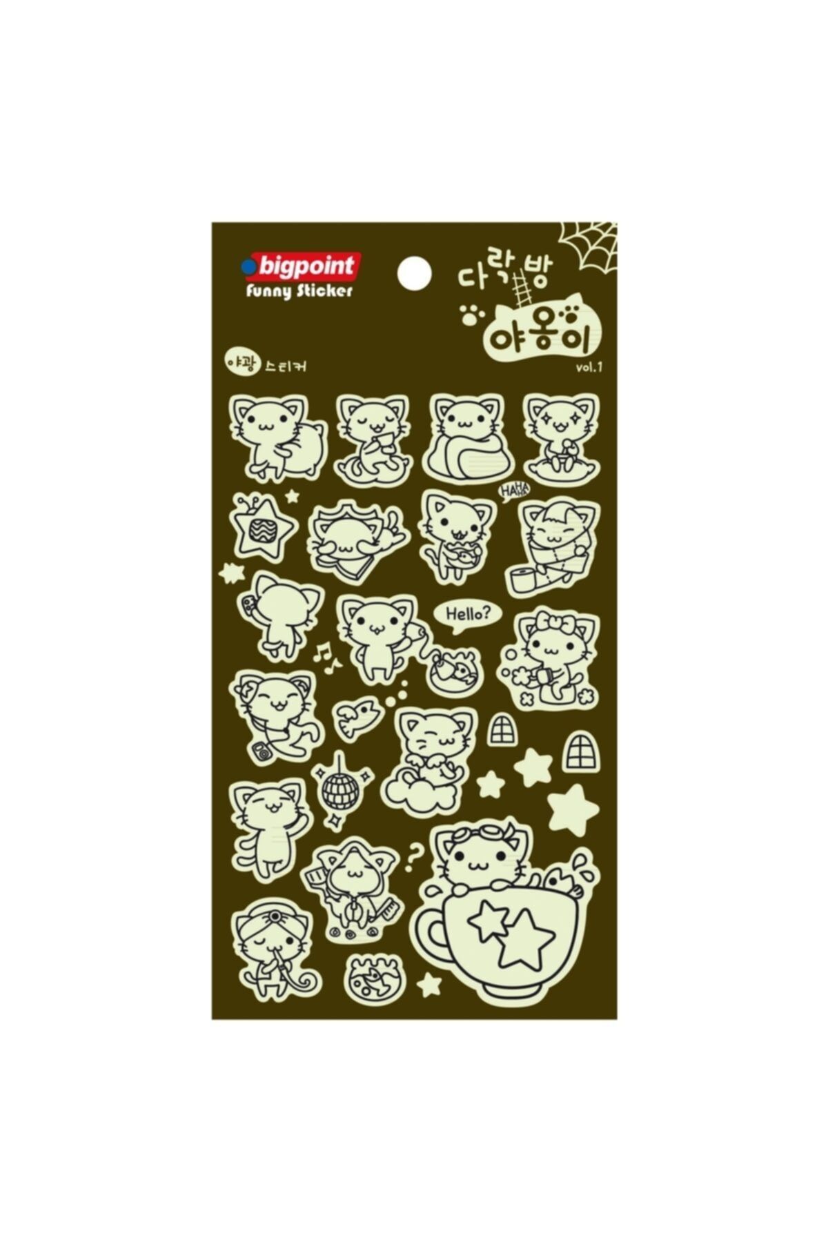 Bigpoint Sticker Fosforlu Hayvanlar 1