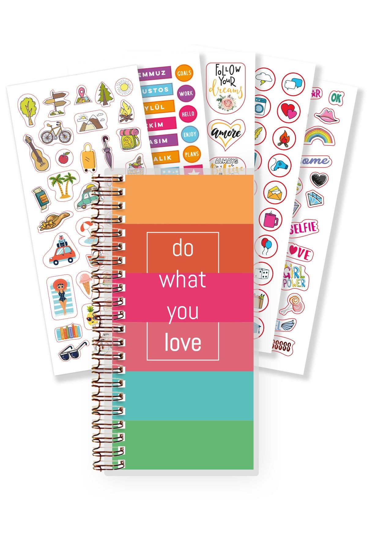 Miya Design Skinny Miya - Do What You Love Tarihsiz Planlayıcı
