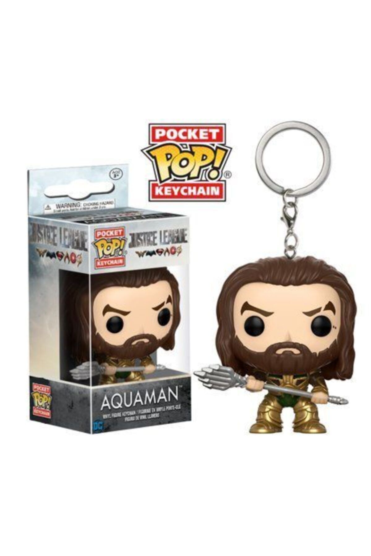 Funko Pop Dc Justice League Aquaman Arthur Curry Figür Anahtarlık