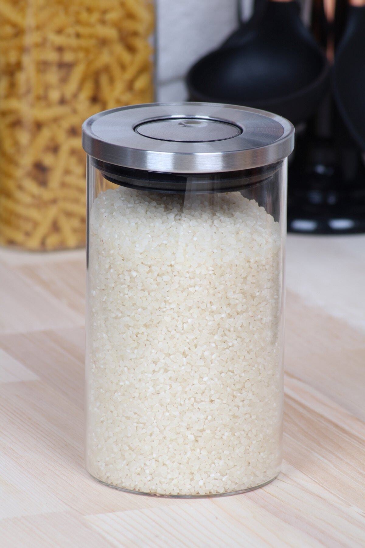 AROW Casa Borosilikat Cam Kavanoz 650 Ml