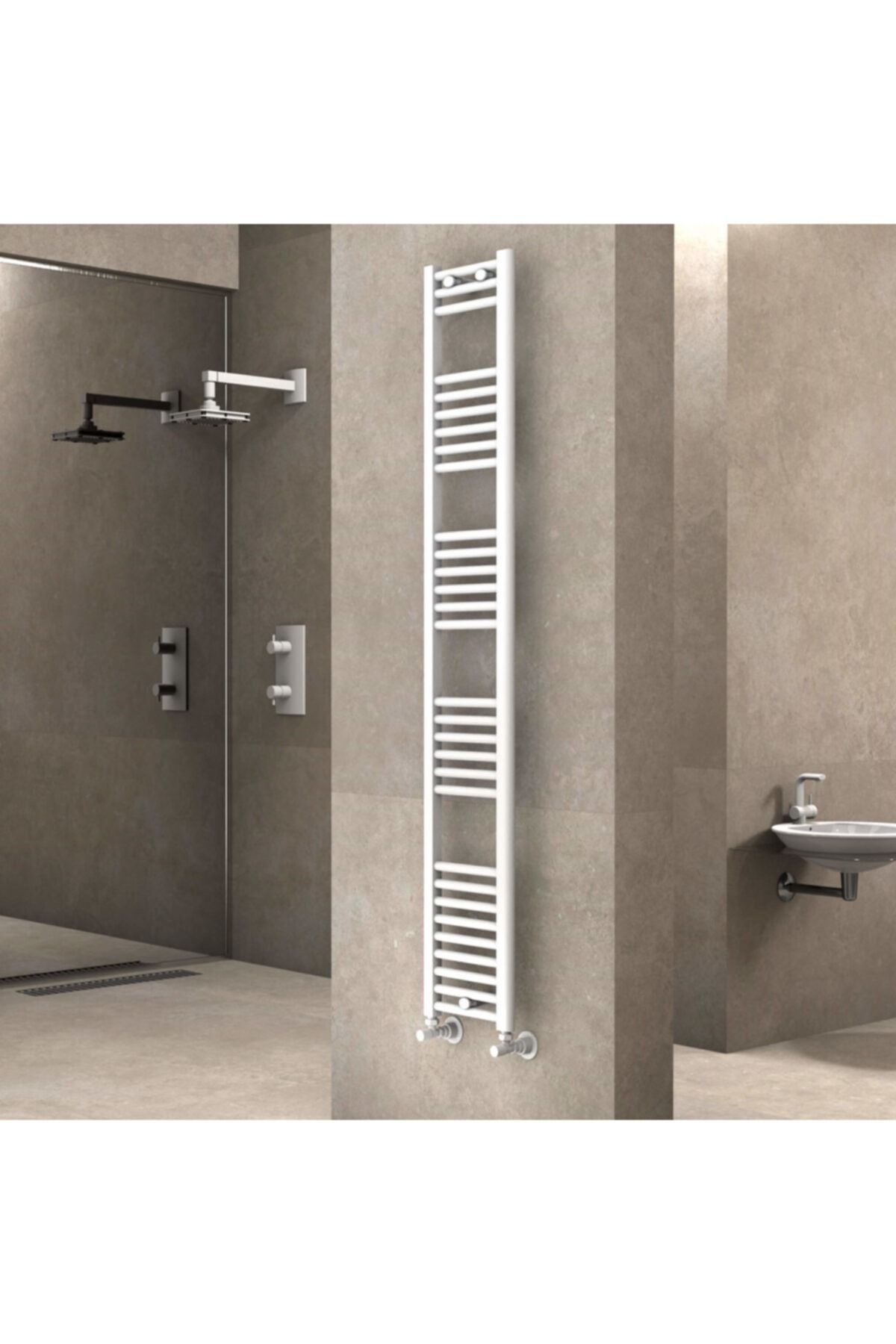 Radiva Banyo Ve Mutfak Için Havlupan 300x1800 Düz Beyaz