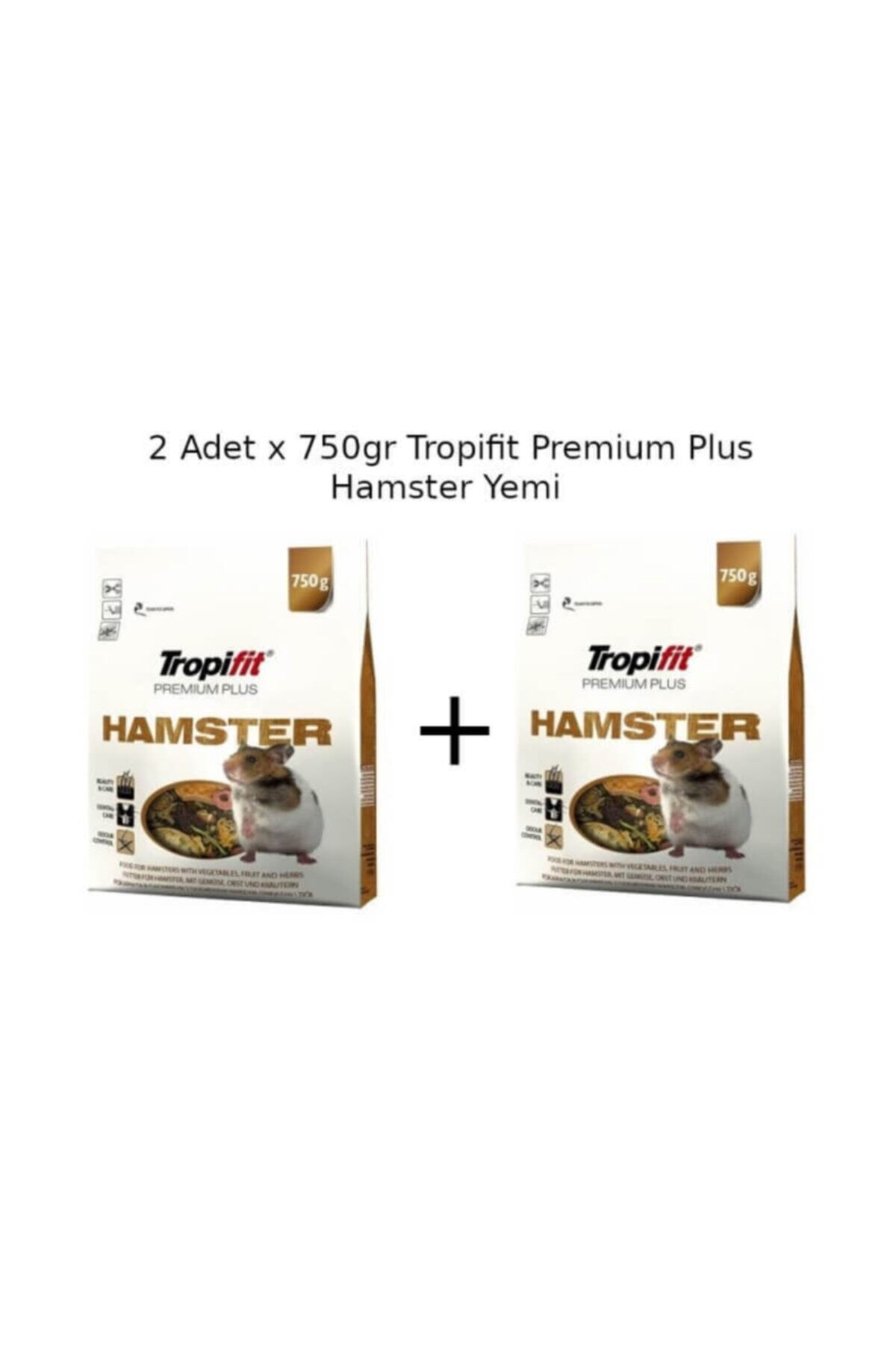 Tropifit Hamster Yemi Premium Plus 750gr X 2 Adet