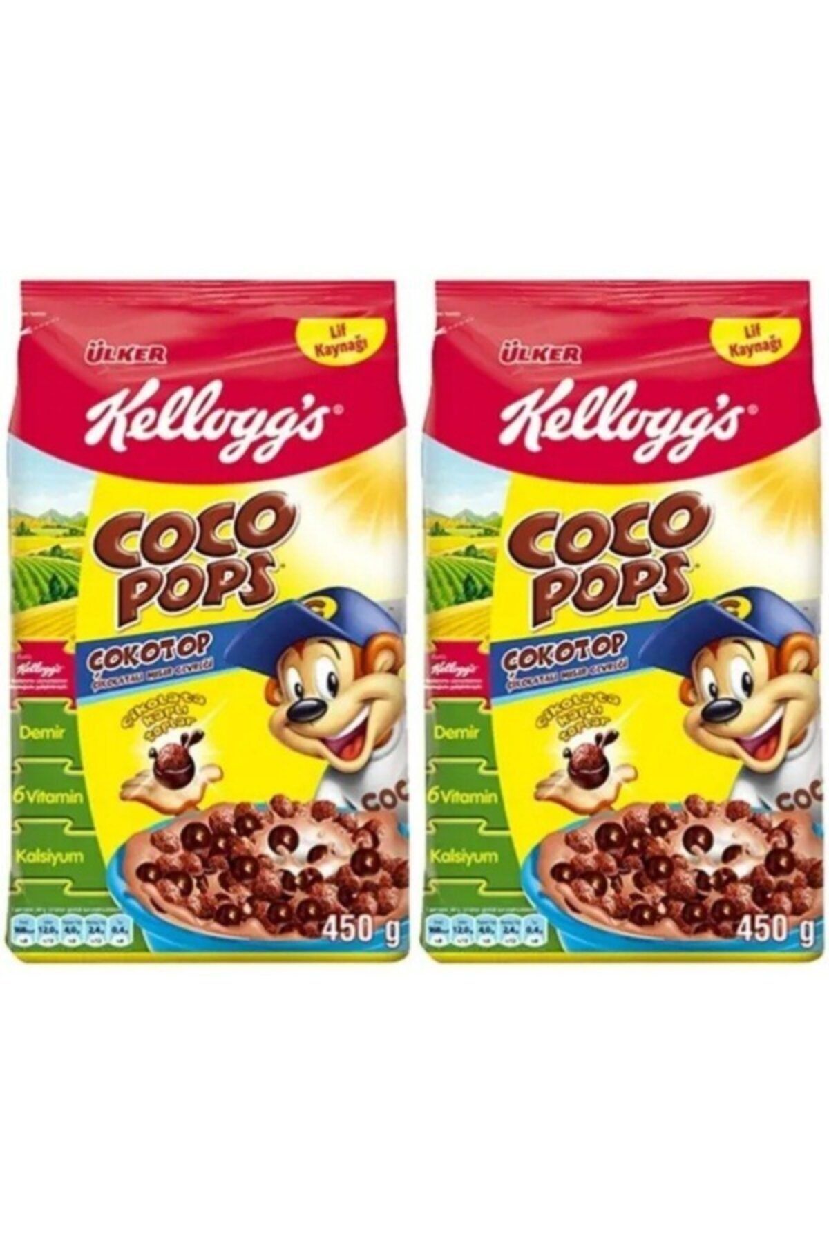 Ülker Kellogg's Coco Pops Topları 450 G 2 Adet