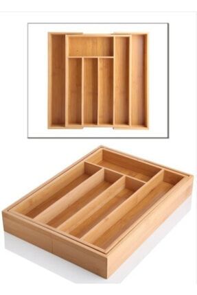 New Çavdar Group Bambu Açılır Bölmeli Çekmece Içi Kaşıklık Fma896796 Yeni Koza Gift Image 0