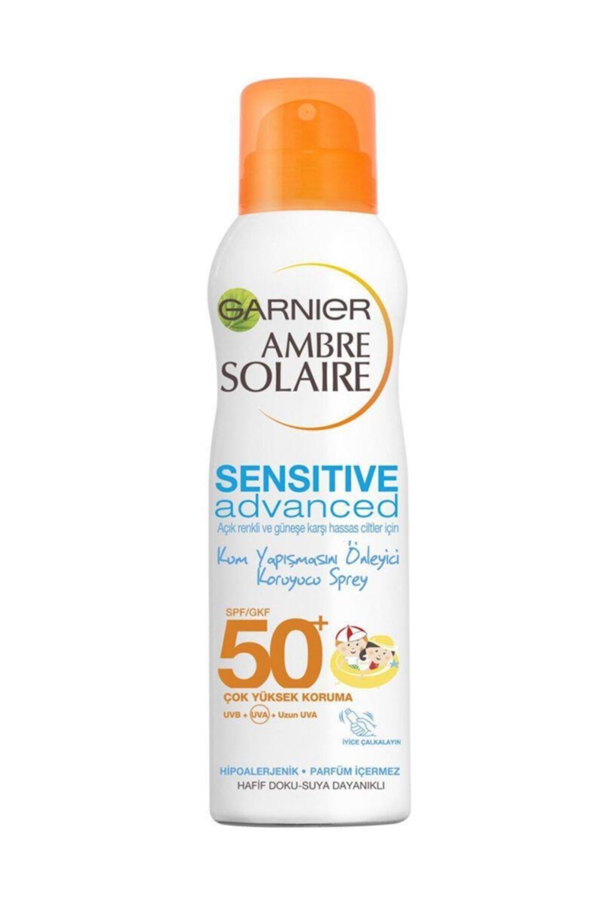 Garnier Hassas Ciltli Çocuklar Için Güneş Koruyucu - Ambre Solaire Kids Sensitive Advanced 3600541889651