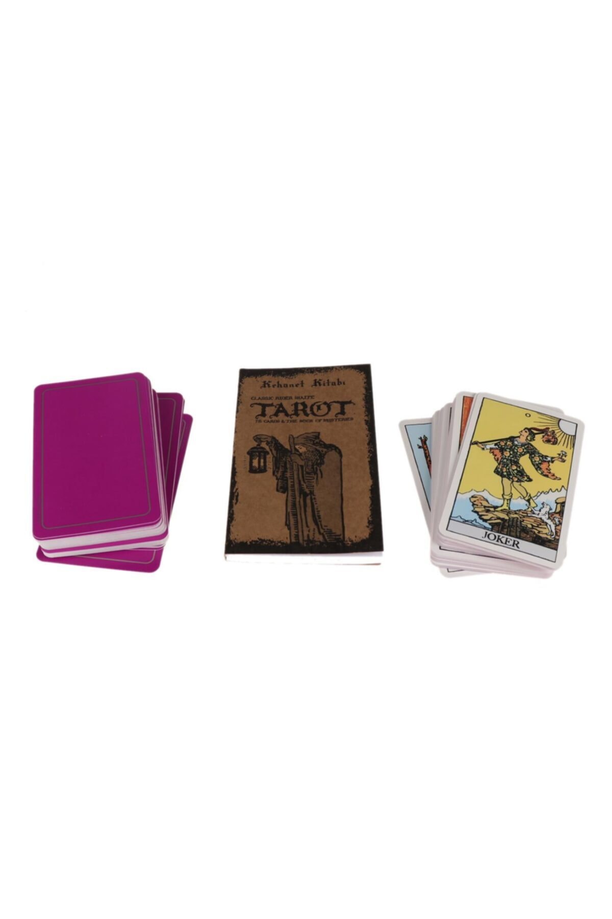 Attach Kitapçıklı Tarot Kartları Set